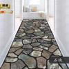 Tappeto di lusso dorato per corridoio lungo, antiscivolo, lavabile, passatoia per ingresso, tappeti per scala, tappeto per corridoio in stile europeo, personalizzabile