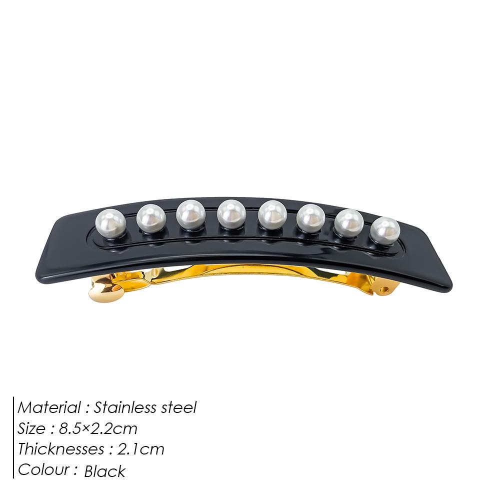 eManco Fashionable and Glamorous Two Styles Pearl Side Clips Tidy Up Your Hair Daily Home Hair Accessories For Sale