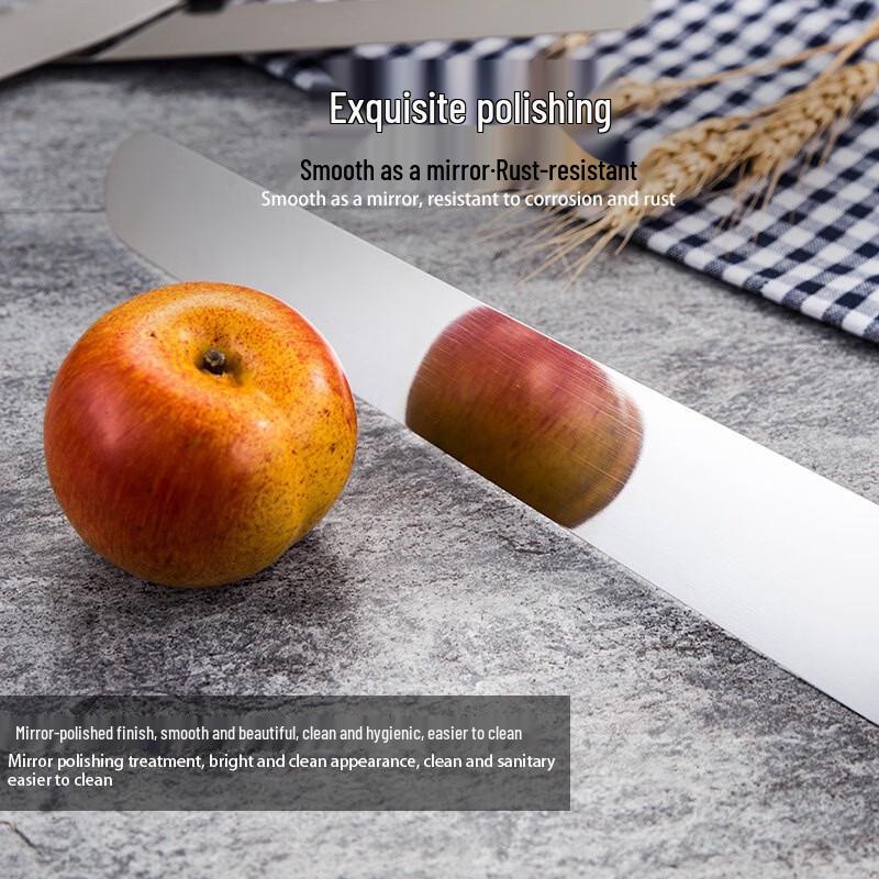 Pabei 10-inch Stainless Steel Cake Decorating Spatula