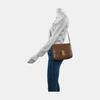 [Brugt] Klassisk Boks Guld Spænde Poleret Kalveskind Tofu Firkantet Crossbody Skuldertaske Mellem - Rimelig #1PD4JS8