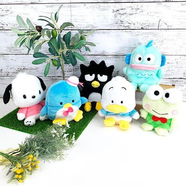 Sanrio Hangyodon FUWAKUTA Plush Doll Blue Collection