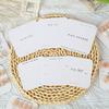 20 Sheets Nail Packaging Cards Press-On Nail Display Handmade False Nail Design Swatch Show Cards Manicure Sample Display