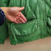 Vintage Oversized Cotton Coat for Women, Plus Size Outerwear with Warmth and Style