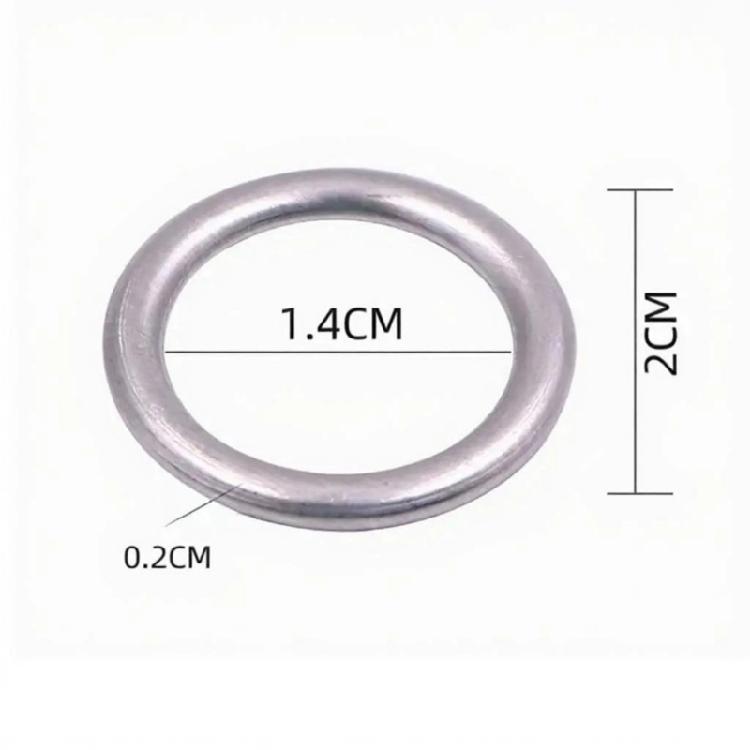 N0138157 Automotive Oil Drain Plug Sealing Washer Metal Gasket Crush Washer For Auto Engine Protection