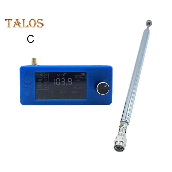 0,5-108 МГц Портативний міні-радіоперезаряджуваний кишеньковий розмір 1,9-дюймовий IPS-екран, усі діапазони радіоприймач КВ/ПД/СВ/УКХ радіо