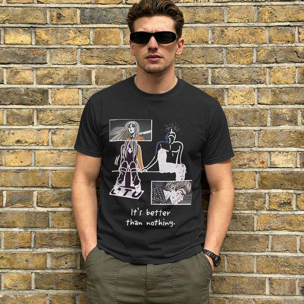 Anime Great Teacher Onizuka Tshirts For Unisex Hipster Cotton Tees Crew Neck Short Sleeve T Shirt Gift Idea Clothes