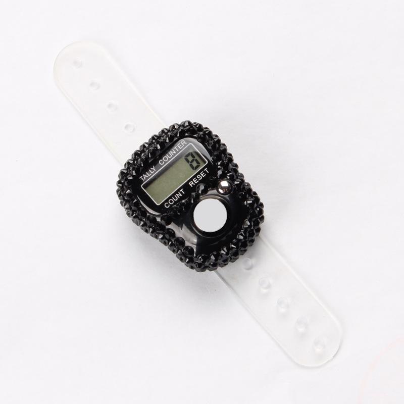 Diamond-Set Tally Counter Ring