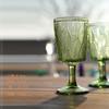 Vintage Goblet Wine Glass Cup Restaurant Bar Wine Cup Embossed Leaf Wine Glass Juice Cup
