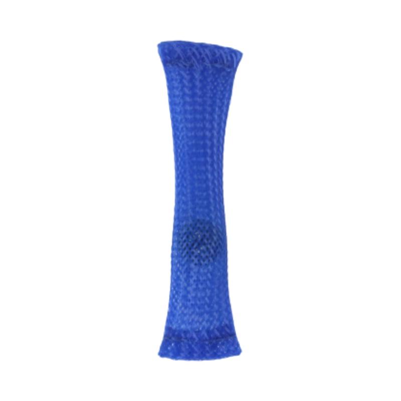 

Colorful Stretch Mesh Bead Squeeze Toy Stress Relief Braided Net Tube With Marble 10.5cm Size