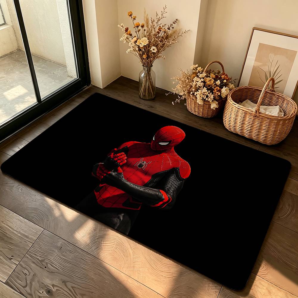Cool-S-spider-M-manS Carpet Bathroom Anti-slip Mat Door Mat Home Decoration Mat Entrance Door Mat Scratch-resistant Door Mat