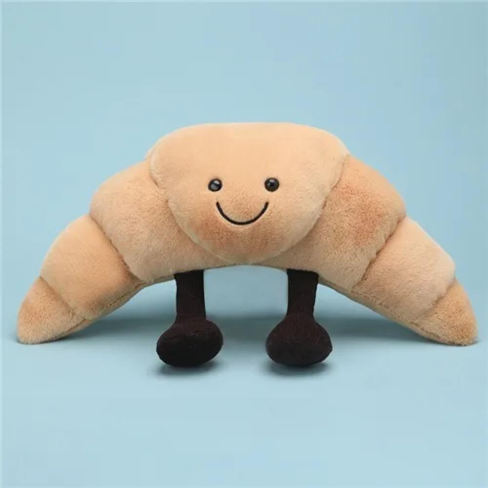 Fun Fruit Doll Series Cute Apple Pear Bull Horn Bun Sun Soft Plush Toy Comfort Cloth Doll Room Decoration Desktop Ornaments Gift