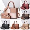 Fashionable Pu Handbag With Piping And Internal Pockets For Casual Outings