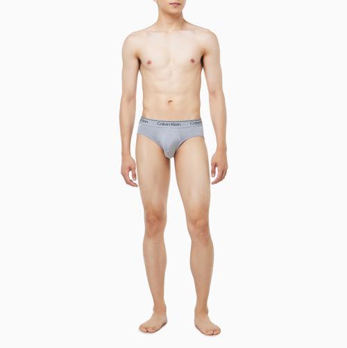 [CK] Herren 3er-Pack Hipster mit Mikro-Stretch NB44080AJ [Versand aus Korea] 100% Original