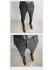 Pánské podzimní 2022 korejského stylu slim-fit business casual kalhoty