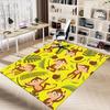 1PC monkey bananas Extra Large Non-Slip Floor carpet, Office, family, bedroom, Studio - Large Area Rug Indoor Rugs, Vibrant Colors-W265