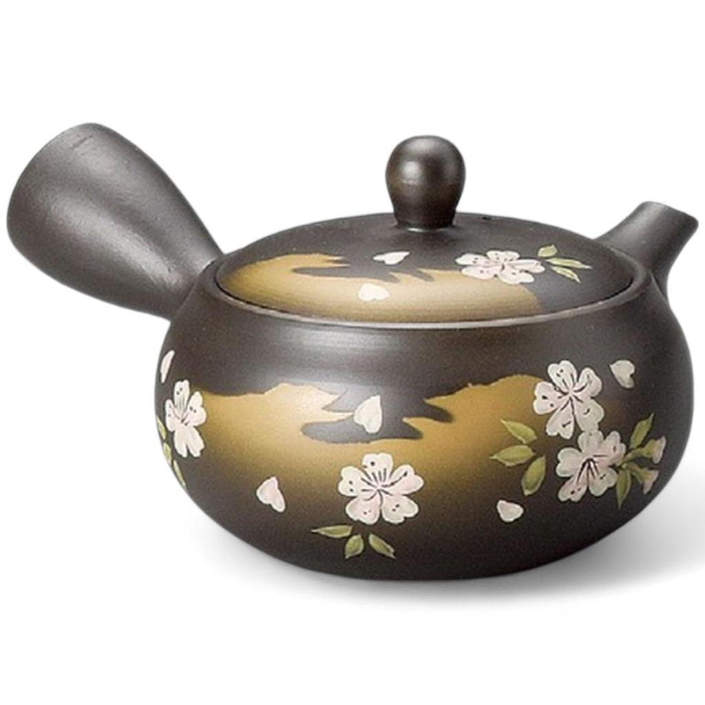 Nostalgia Tokoname Basket Mesh Teapot with Tea Made in Japan J-kitchens Showa-era Pot, Ware, Strainer, 370cc,