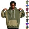 Men's Colorblock Hoodie with Pocket Casual Athletic Pullover