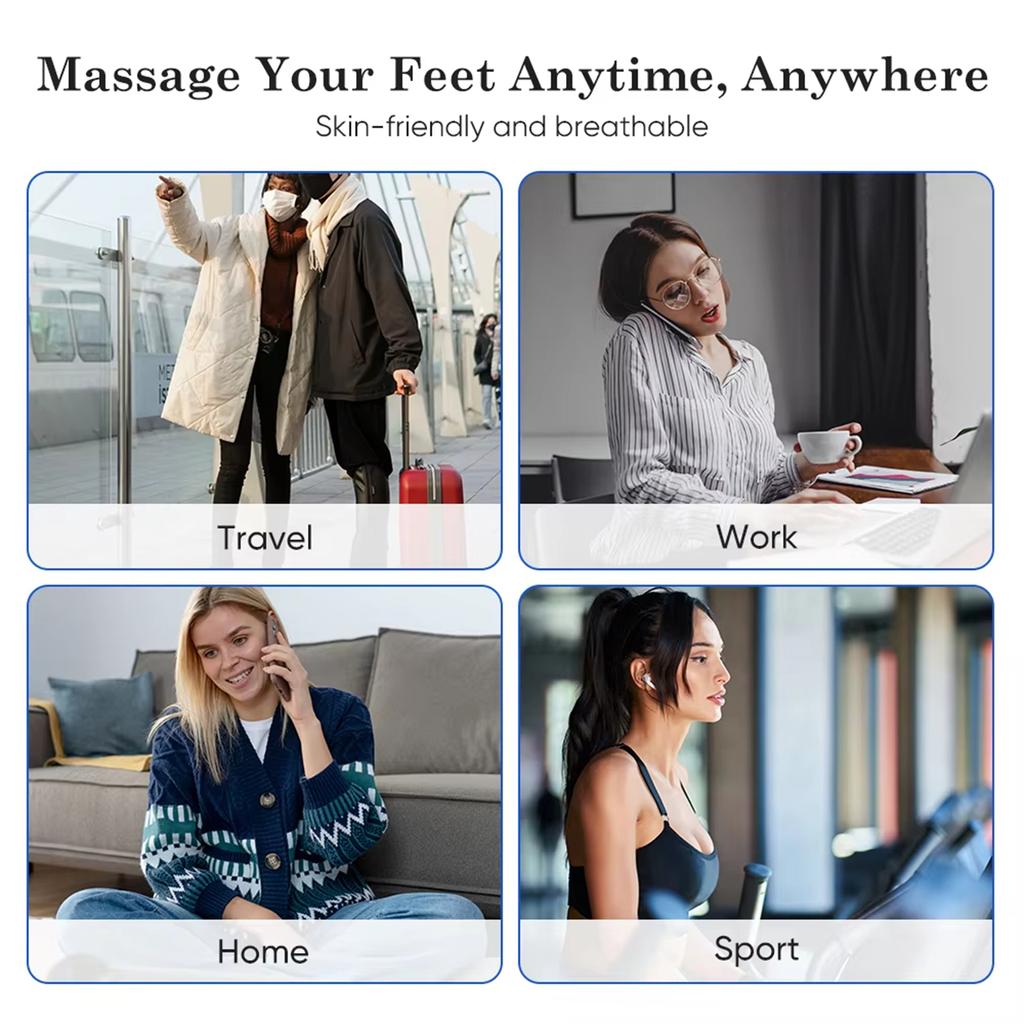 EMS Elektrische Fußmassage-Matte Muskelentspannung Stimulator Formendes Massagepad Durchblutung verbessern Muskelentspannung