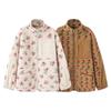Araltay New Arrival Fashion Style Women's Clothing Fashion Simple All-Match Long Sleeves Cashmere Floral Pullover Sweatshirt