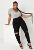 Jeans Neri Elasticizzati Strappati (32)