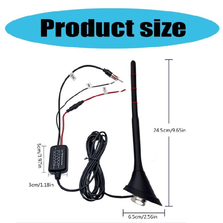 Weather Resistant Car Roof Antenna Plastic Car Antenna Whip Styles Antenna Efficient Vehicle Antenna for Vehicles