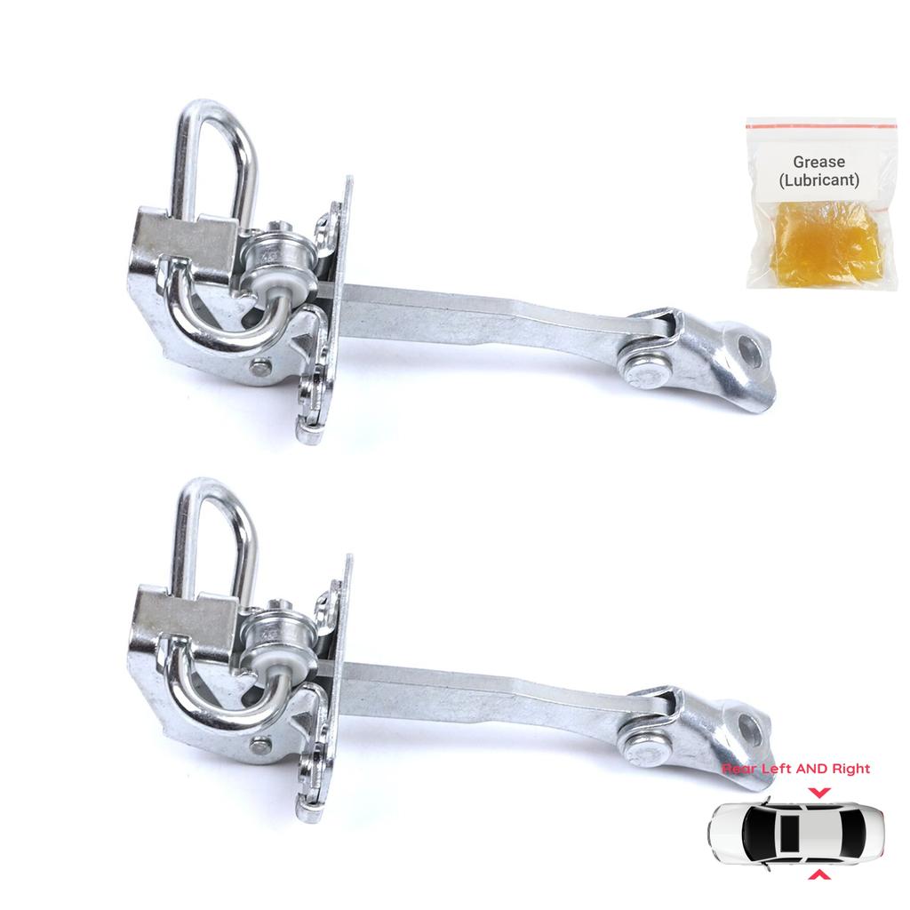 EDP1283-1 2 Pieces Rear Door Hinge Stop Check Strap Limiter for Fiat Idea Lancia Musa 350 2004-2012 51782471