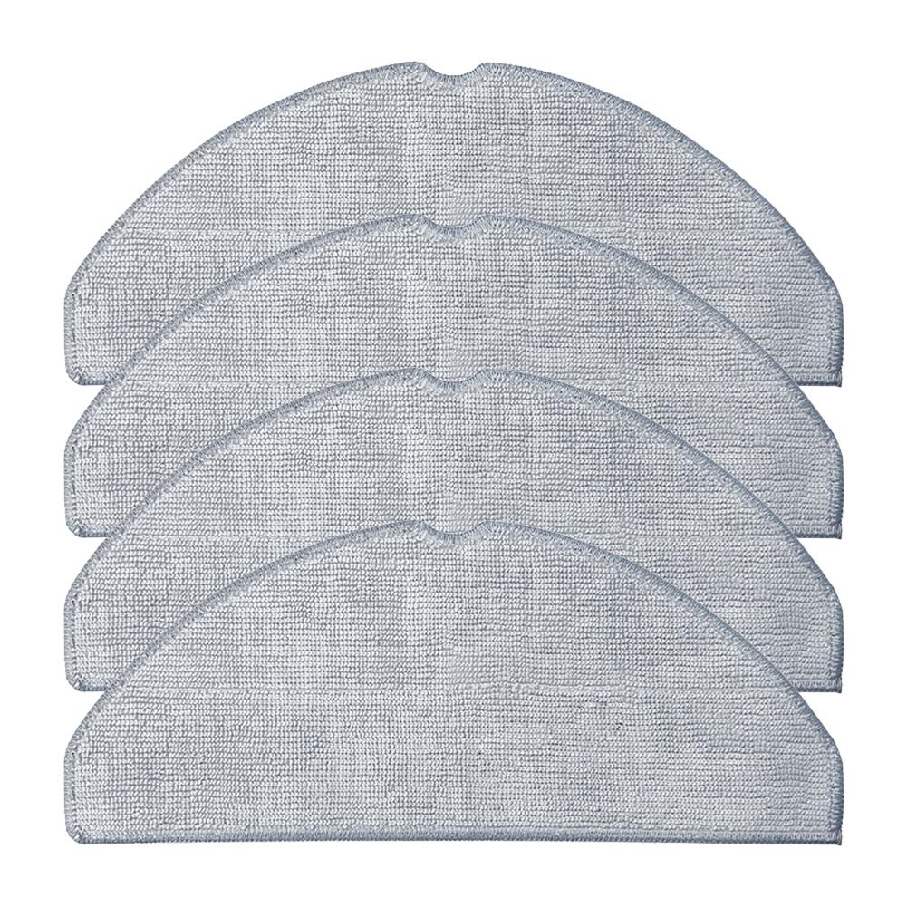Mop Cloths for Vyzzle D10 Robotic Vacuum Cleaner Easy Installation 4 or 10 Pack