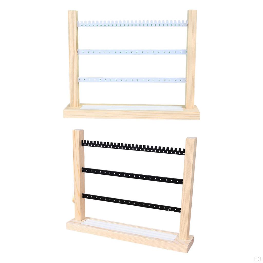 Earring Display Stand Holder Hanging Rack Jewelry Organizer for Cabinet Centerpiece