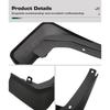 4PCS Car Mud Flaps Splash Guards Mudguards Car Mud Flaps Compatible with Skoda Octavia NX A8 RS Sedan 2020 2021 2022