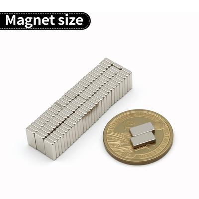 10x5x2mm Super Silný Neodymový Magnet N35 NdfeB Permanentní Magnetické imanes Blok Silné Magnety Lednička