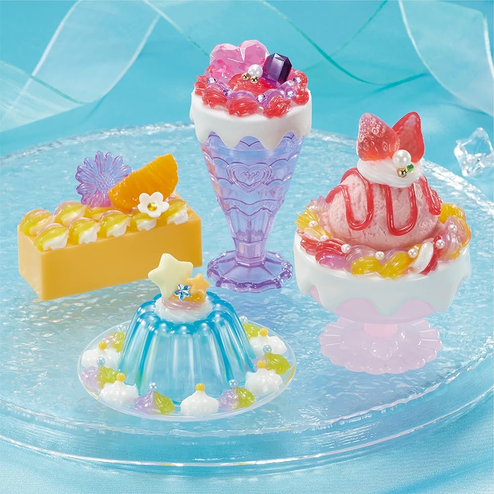 EPOCH Whipple Transparent Cream Parfait Sweets Set W-142 White