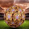 FC Bayern Druckgröße 5 Fußball, Standard-Matchball für Sportspiele und Teamtraining, Ideales Geschenk für Fußballfans