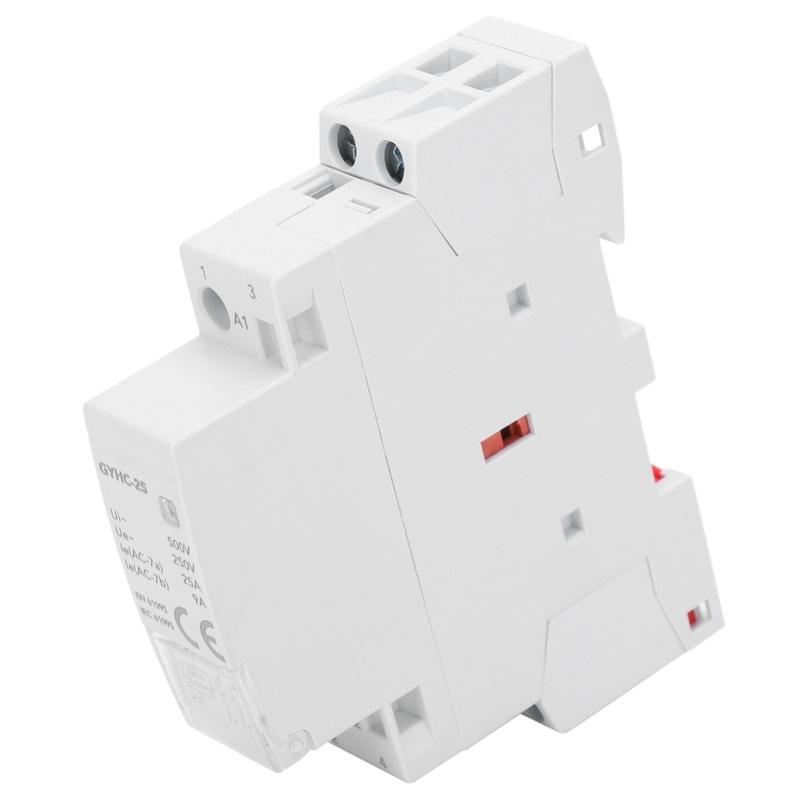 Modular Contactor Plastic Portable Electronic Component Module 50Hz 2P GYHC-25 2NO