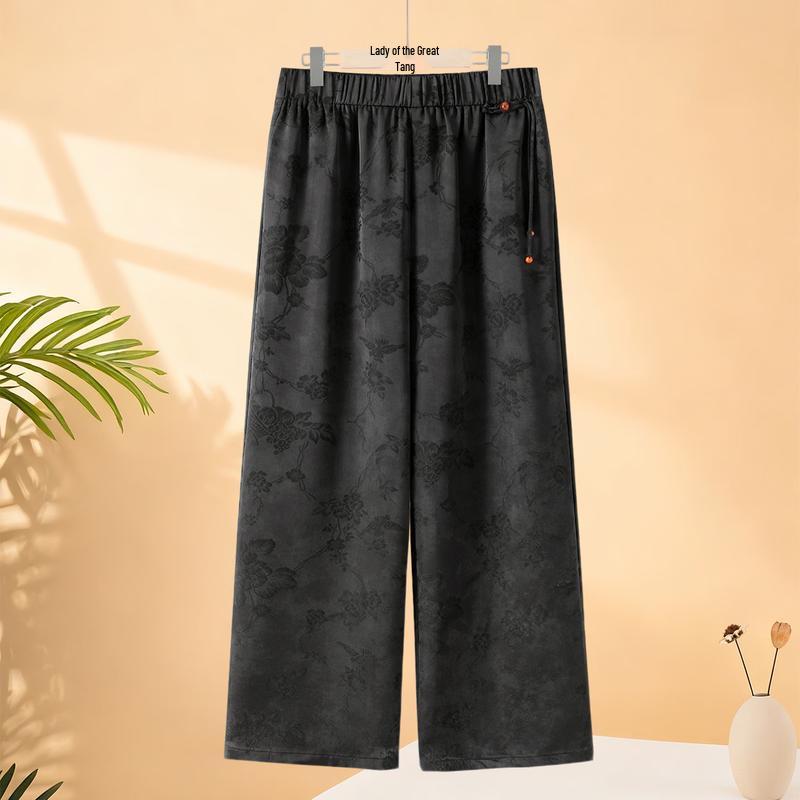 Datang Madam Elderly Women s Straight-Leg Casual Pants XL