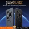 For Huawei Pura 80 Ultra Case Magnetic Leather Shield Cover High Quality Anti-Fingerprint Non-Slip PC+TPU