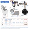 Professional Adjustable Hind Leg Disabled Pet Cat Dog Mobility Aid Trolley Legs Rehabilitation Light Pet Wheelchair Walk Tools