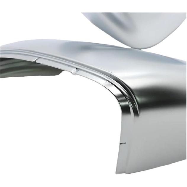 2pcs Chrome Side Wing Mirror Cap Compatible For VW Golf 7 MK7 7.5 GTD R GTI GTE VII E-golf Sportsvan Sportswagen Cover 2013 2019 Replace