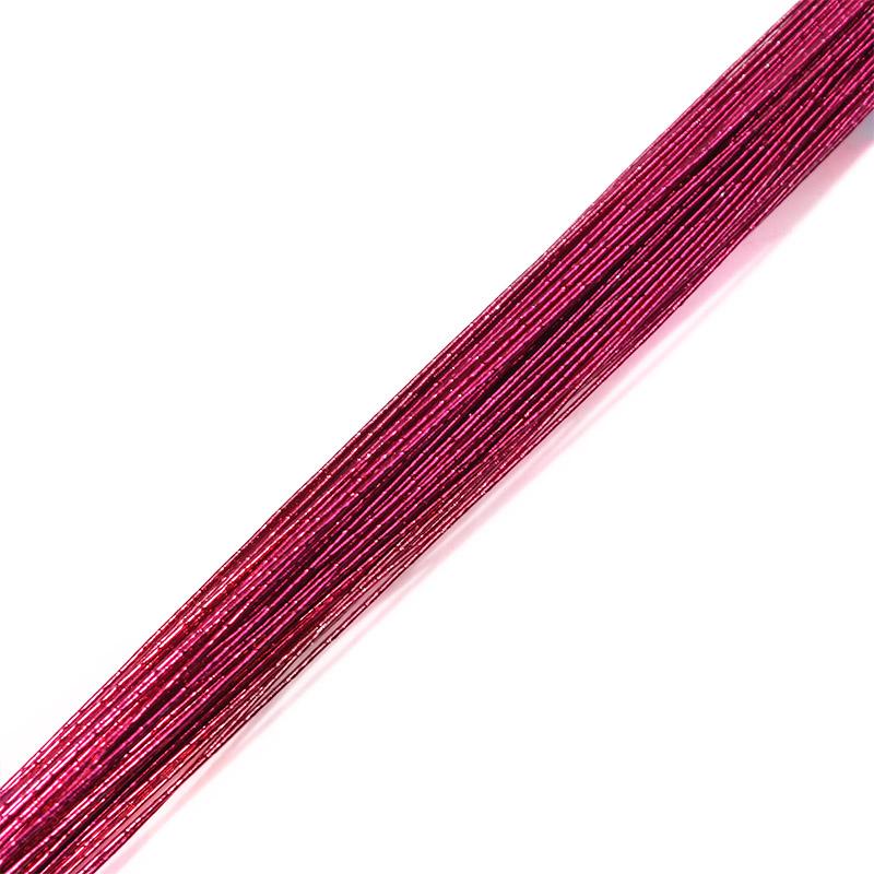25Pcs 80cm Stocking Flower Wire 0.45mm Diameter Iron Wire For DIY Nylon Stocking Flower Making Nylon Stocking Flower Accessory
