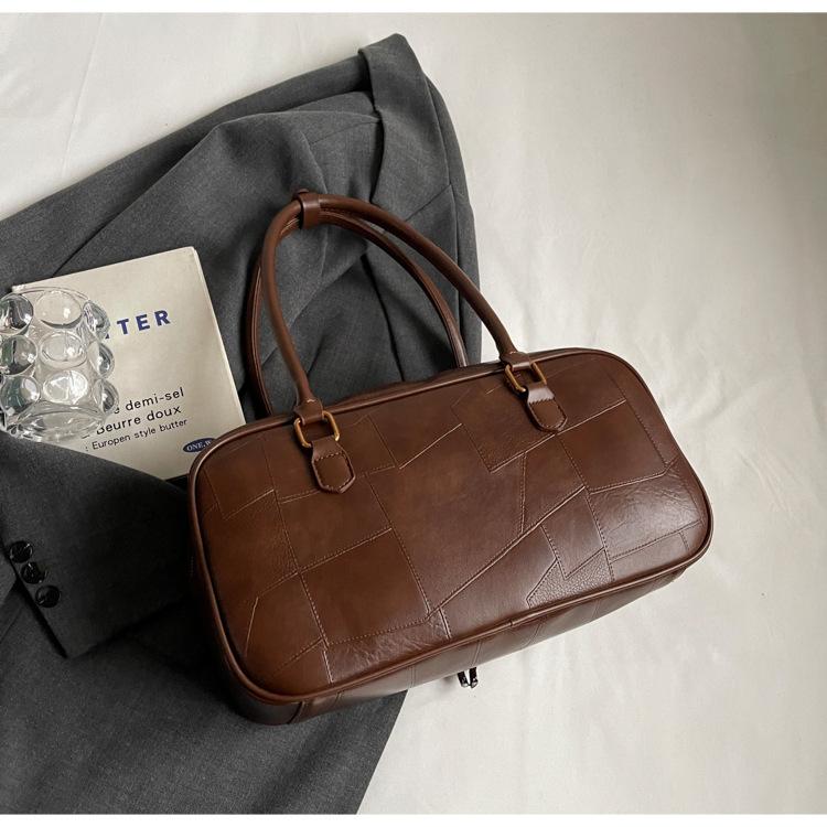 

Модная сумка большой вместимости женская новая осенне-зимняя ретро сумка на плечо сумка-тоут