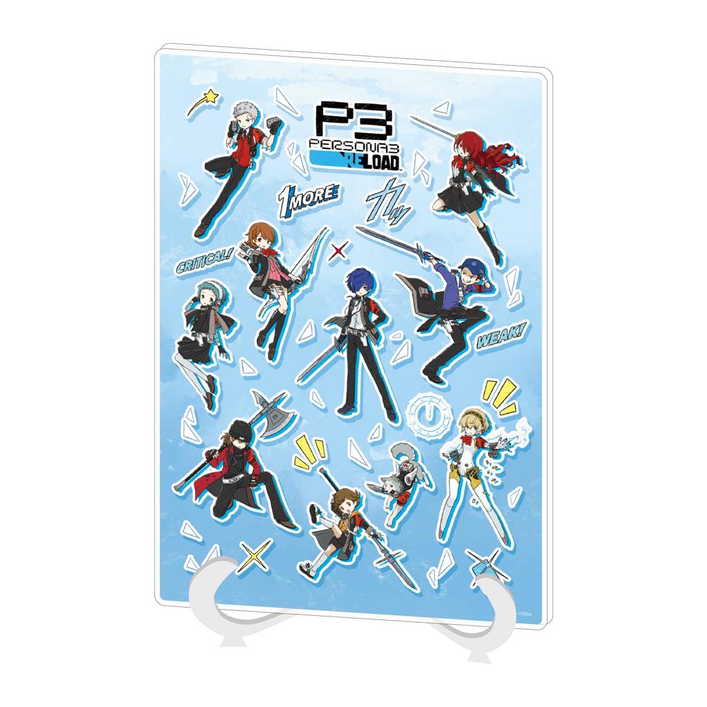 Persona 3 Reload 01 Graff Art Single Picture Design [Graff Art Illustration] Acrylic Art Board [A5 Size]