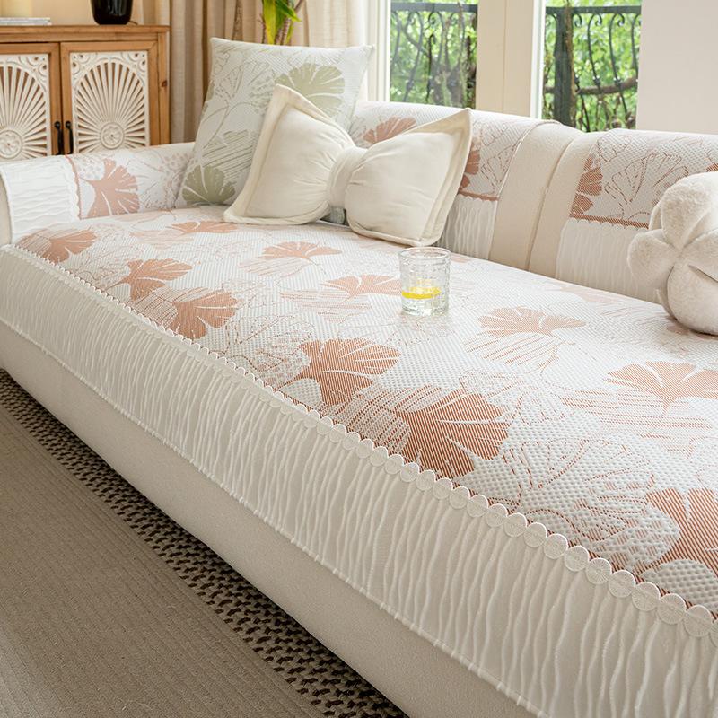 

Крутой летний диванный подушка Doudou 2025 новинка нескользящий прямой ряд диванный коврик подушка для сиденья летний чехол ткань подушка для подлокотника 30 * 50cm Pillow Cover