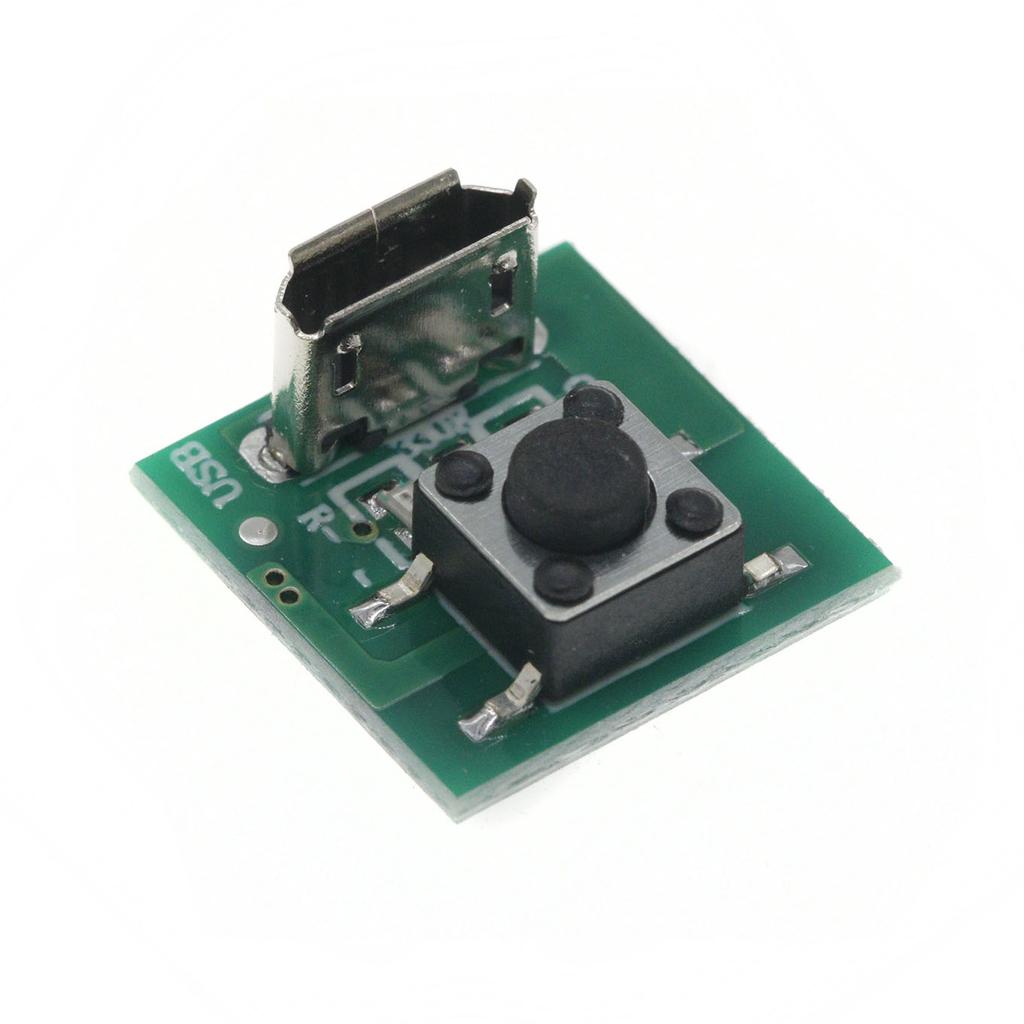 1PC Strong Light Flashlight Accessories Android Charging Port Touch Switch Function Diy Module Board Two Sets of Led Use