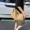 Japāņu mazgāta audekla soma slinkais stils nokarena messenger soma sieviešu literārā klases soma pastnieka soma ikdienas pleca soma vīriešu