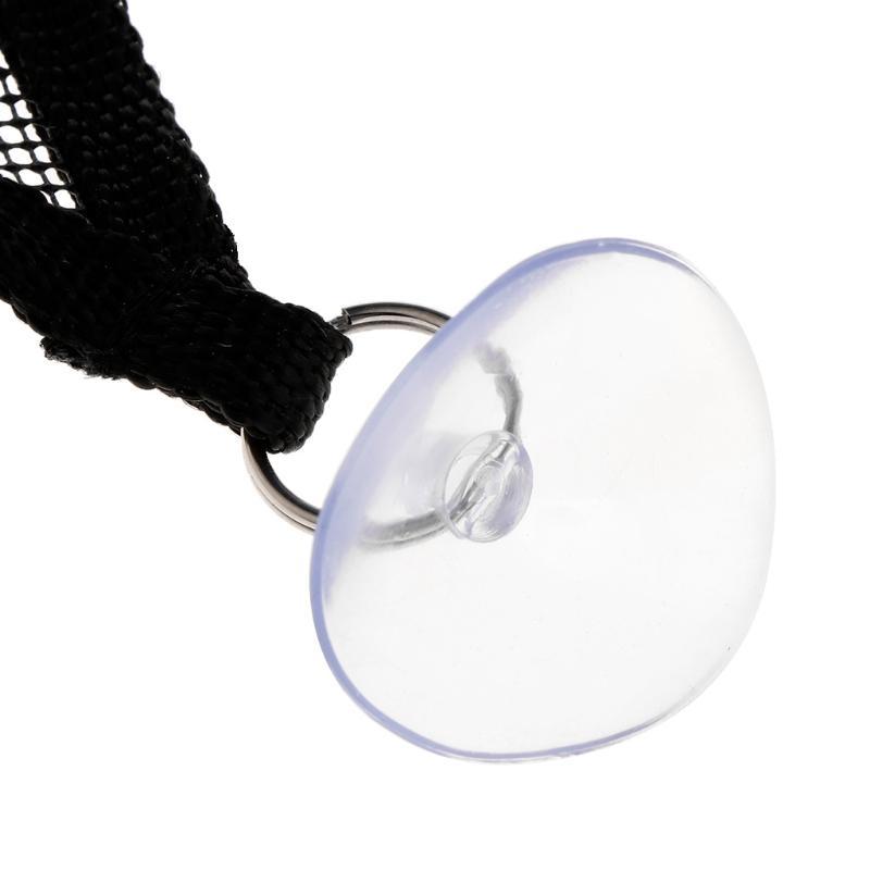 2Pieces Reptiles Hammock Bearded Dragon Hammock Suction Cup Hanging Lounger for Lizard Geckos Climbing