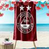Toalla de Playa con Estampado del Logo de Aberdeen, Toalla Grande Suave de Secado Rápido para Playa, Camping, Natación