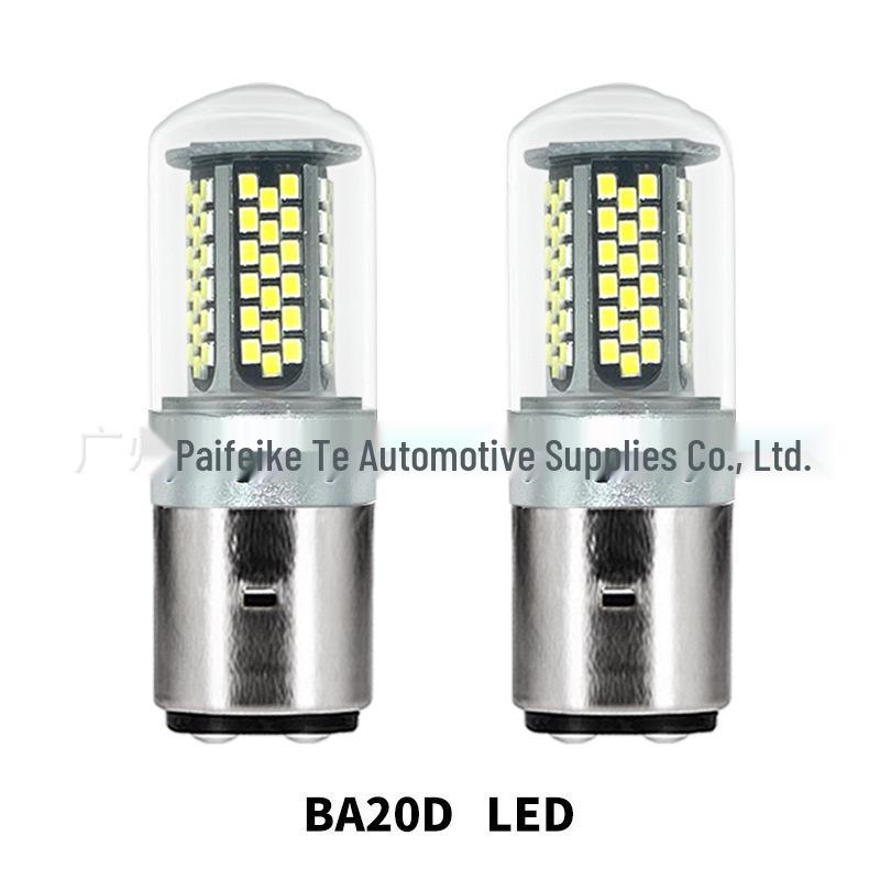Motorcycle & Car 12V LED Light H4 108SMD P15D BA20D (2016 Model)