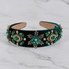 Lara Velvet Wide Gem Hairband Lala H677