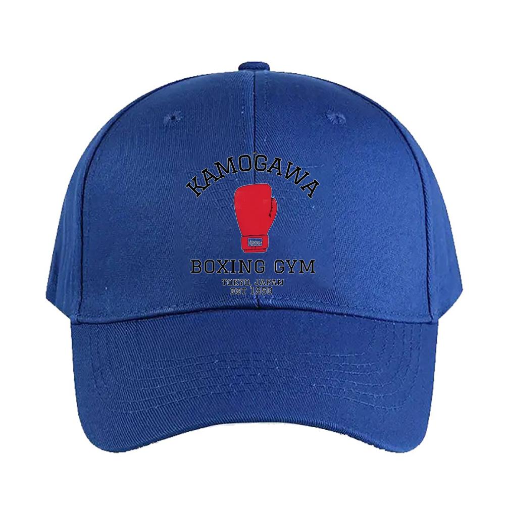 Kamogawa Boxing Gym Tokyo Japan Cap Summer Woman Man Adult Hat Casual Adjustable Funny Dad Printed Baseball Caps Boyfriend