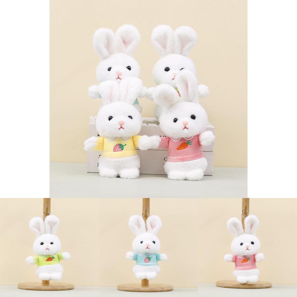 Plush Bunny Keychain With Carrot Design For Kids And Teen Gifts