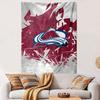 SV Sandhausen Logo Design Patterned Tapestry Decorative Wall Hanging, Home Bedroom Living Room Decor